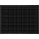 TrafficMaster Black 23.75 in. x 31.5 in. Rubber Door Mat (39372090002400032P)