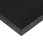 TrafficMaster Black 23.75 in. x 31.5 in. Rubber Door Mat (39372090002400032P)