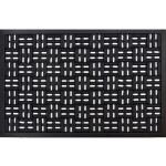 TrafficMaster Black Rubber 17.5 in. x 29.5 in. Drainage Mat (60060300018x30)