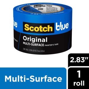3M ScotchBlue 2.83 in. x 60 yds. Original Multi-Surface Painter's Tape (1 Roll) (2090-72NC)
