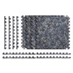 Norsk Blue Camo 25 in. x 25 in. x 0.55 in. Dual Sided Impact Foam Gym Tile (17.35 sq. ft.) (31203DDBC)