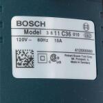 Bosch 15 Amp 1-1/8 in. Corded Variable Speed SDS-Max Power Inline Demolition Hammer for Concrete with Carrying Case (DH1020VC)