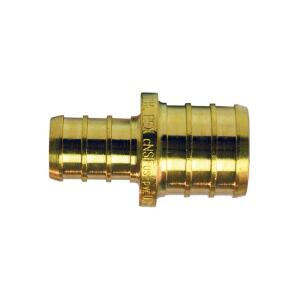 Apollo 3/4 in. x 1/2 in. Brass PEX-B Barb Reducing Coupling (APXC1234)