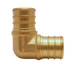 Apollo 3/4 in. Brass PEX-B Barb 90-Degree Elbow (APXE3434)