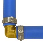 Apollo 3/4 in. Brass PEX-B Barb 90-Degree Elbow (APXE3434)