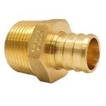 Apollo 3/4 in. Brass PEX-B Barb x 3/4 in. Male Pipe Thread Adapter (APXMA3434)