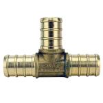 Apollo 1/2 in. Brass PEX-B Barb Tee (10-Pack) (APXT1210PK)