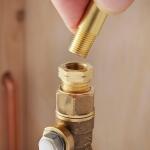 Everbilt 1/4 in. MIP x 1/8 in. FIP Brass Bushing Fitting (801979)