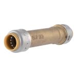 SharkBite Max 1/2 in. Push-to-Connect Brass Slip Coupling Fitting (UR3008A)