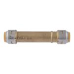 SharkBite Max 1/2 in. Push-to-Connect Brass Slip Coupling Fitting (UR3008A)