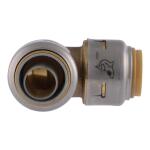 SharkBite Max 1/2 in. Push-to-Connect Brass 90-Degree Polybutylene Conversion Elbow Fitting (UR4248A)