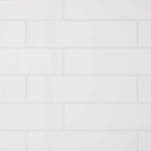 Daltile Restore 3 in. x 12 in. Ceramic Bright White Subway Tile (12 sq. ft./Case) (RE15312HD1P2)
