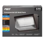 Feit Electric 4000/6000/8000 Lumen Select Integrated LED Selectable 5CCT Bronze Dusk to Commercial Wall Pack Light (S13CWPK5CCTLSBZ)
