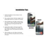 Hampton Bay Bellingrath 10 Lumen Bronze LED Weather Resistant Outdoor Solar Path Light with Plastic Lens 4-Pack (P3100-01-12)