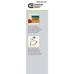 Commercial Electric 13 in. Brushed Nickel Selectable CCT Color Changing LED Round Ceiling Flush Mount Light Fixture (2-Pack) (JJU3011L-2/BN)