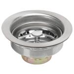 Glacier Bay 3/4 in. Standard Post Sink Strainer in Brushed Steel (7043-103BS)