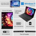 Lenovo 15.6" Laptop, Dual-Core, 32GB RAM, 1TB SSD, FHD, Win 11 Pro