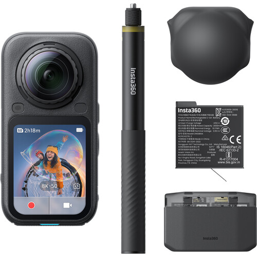 Insta360 X6 360° 8K Camera Essentials Bundle