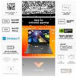 HP Victus 15.6" FHD 144Hz Gaming, Ryzen 5 8645HS, RTX 4050, 32GB, 2TB, W11H