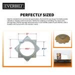 Everbilt6 in. Square Lazy-Susan Turntable with 400 lb. Load Rating (49548)