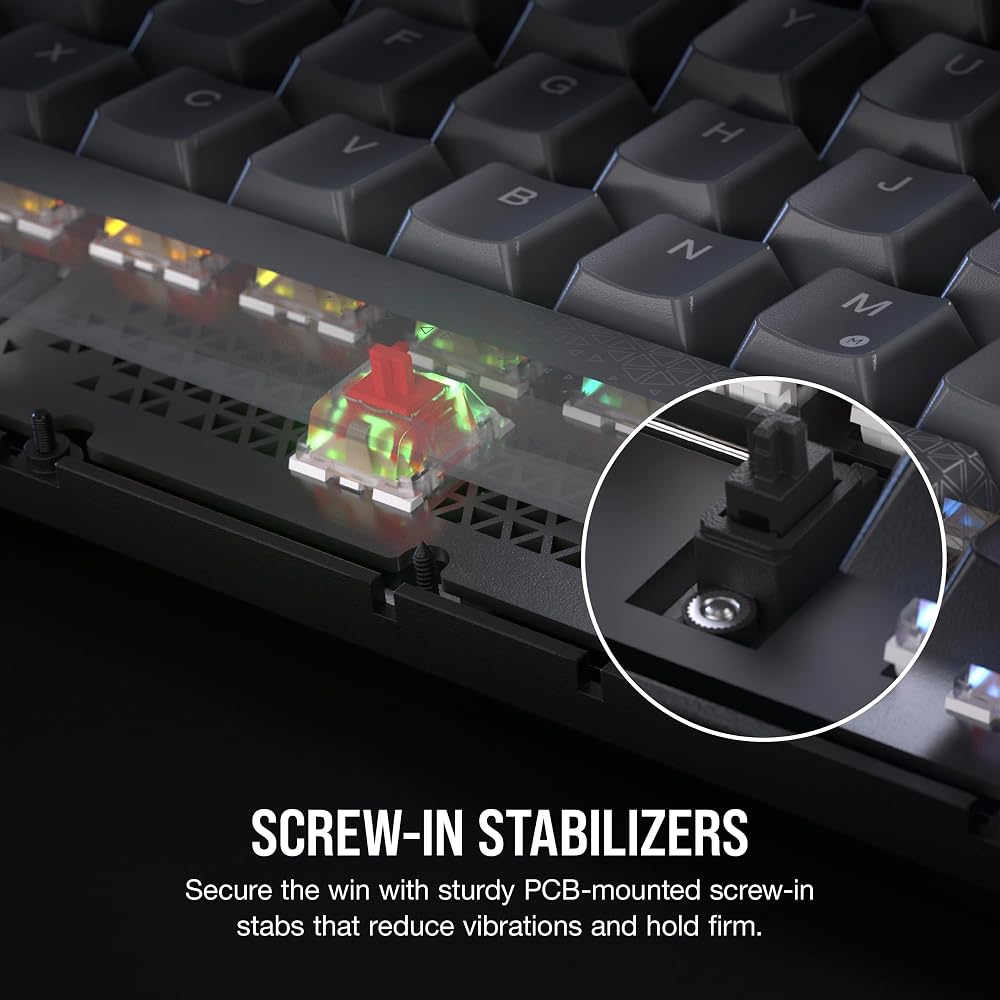 Corsair K65 Plus Wireless 75% RGB Mechanical Gaming Keyboard - Image 11