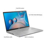 ASUS M515 15.6" Laptop, Ryzen 3 3250U, 8GB RAM, 128GB SSD, Win 11 S, Silver