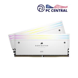Corsair 64GB DOMINATOR TITANIUM RGB DDR5 4800 MHz DIMM Memory Kit White (2 x 32GB)