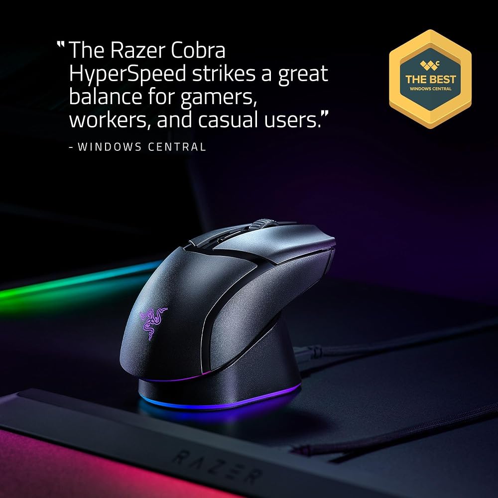 Razer Cobra HyperSpeed Wireless Gaming Mouse - Image 2