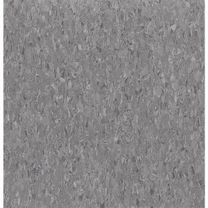 Armstrong Imperial Texture Charcoal 12x12 Water Resistant Glue-Down Vinyl Floor Tile (45 sq. ft./case) (51915031)