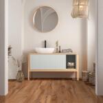 Home Decorators Collection Chestnut Street Oak 12 MIL x 7 in. W x 42 in. L Waterproof Click Lock Luxury Vinyl Plank Flooring (20.79 sqft/case) (VTRHDCHESTR7X42)