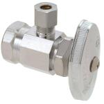 BrassCraft 1/2 in. FIP Inlet x 1/4 in. Compression Outlet Multi-Turn Angle Valve (OR07X C1)