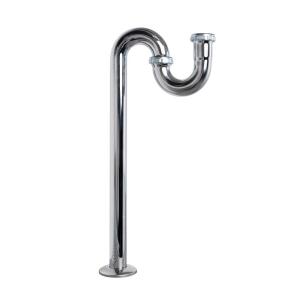 Dearborn Brass 1-1/4 in. 24-Gauge Chrome-Plated Brass Sink Drain S- Trap (HDC2718-1)