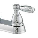 Delta Foundations 2-Handle Kitchen Faucet with Side Sprayer in Chrome – Standard Model (21988LF)