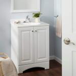 Glacier Bay Aragon 4 in. Centerset Single-Handle Low-Arc Bathroom Faucet in Polished Chrome (HD67100W-6301)