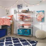 HDX 6-Tier Commercial Grade Heavy Duty Steel Wire Shelving Unit in Chrome (48 in. W x 72 in. H x 18 in. D) (HD18481302PS-1)