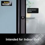 3M 1 in. x 3.47 yds. Clear Indoor Permanent Double-Sided Mounting Tape (410H-MED-DC)