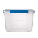 Ezy Storage 75L/79.3Qt Waterproof Clear Latch Tote IP-67 (FBA34064)
