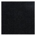 TrafficMaster Canyon - Coal - Black Commercial/Residential 18 x 18 in. Peel and Stick Carpet Tile Square (22.5 sq. ft.) (7WW8N9410PKH)