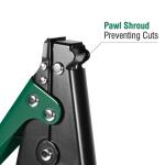 Commercial Electric Cable Tie Tensioning Tool, Black (GIT-704)