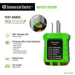 Commercial Electric Outlet Tester (OT-113)