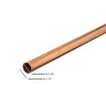 MUELLER STREAMLINE CO. 1-1/4 in. x 10 ft. RDG Type M Red Copper (MH12010)