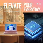 NBD 10" Mini Laptop, Windows 11, 8GB RAM, 128GB Storage, Intel Celeron Quad-Core, with Bag, Mouse, Headphone, and Mouse Pad