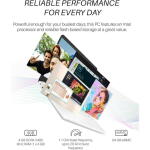 HP 14" HD Laptop, Celeron N4120, 4GB RAM, 64GB eMMC, Win11 S Mode, Snowflake White