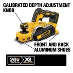 DEWALT(Tool Only) 20V MAX XR Cordless Brushless 3-1/4 in. Planer (DCP580B)
