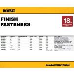 DEWALT (2500 Pieces) 1/4 in. x 1-1/4 in. 18-Gauge Glue Collated Crown Staple (DNS18125-2)