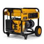 DEWALT 6500 Watt Manual Start Gas Powered Portable Generator with Idle Control, Covered Outlets and CO Protect (DXGNR6500)