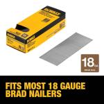 DEWALT 1-3/4 in. x 18-Gauge Brad Nails (2500 per Pack) (DBN18175-2 )
