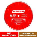 DIABLO 10in. x 84-Tooth Laminate and Metal Saw Blade Non-Ferrous