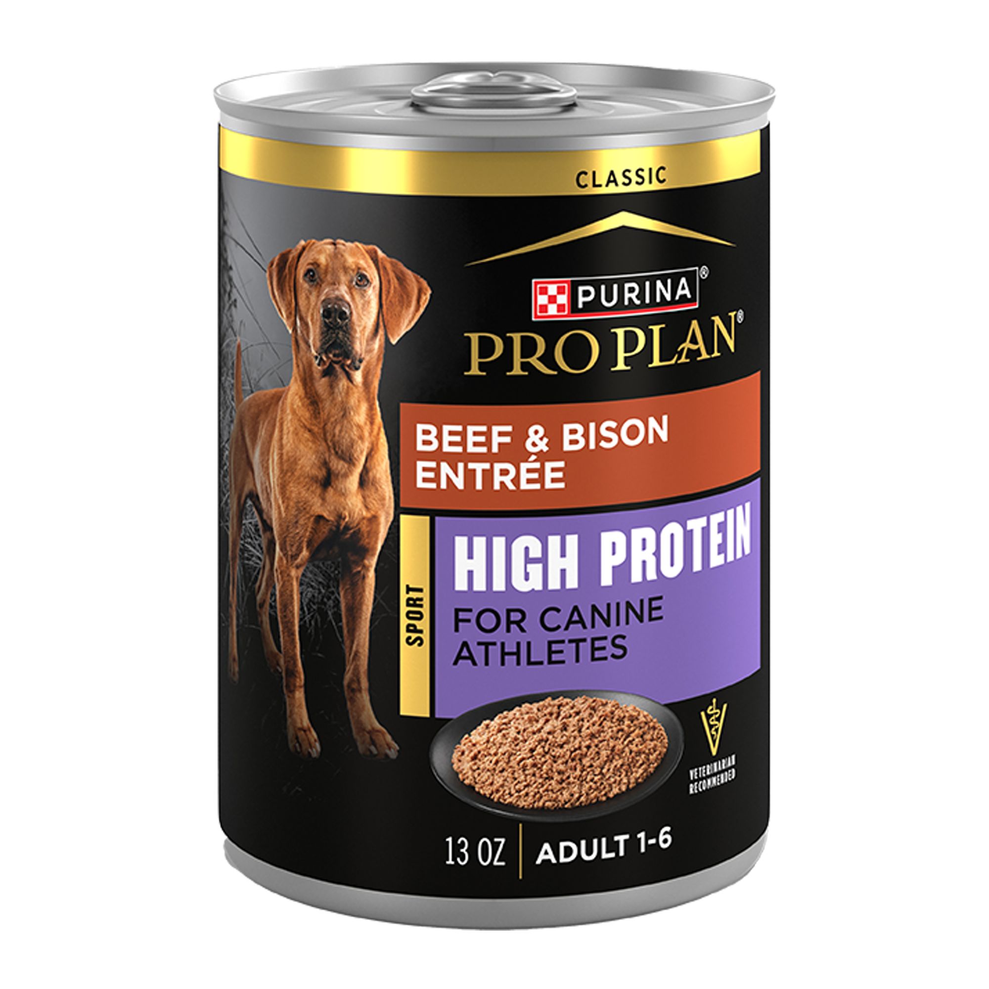 Purina Pro Plan Sport High Protein Adult Wet Dog Food - Beef & Bison,