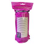 3-1/2 in. Beige Reusable Hard Round Furniture Sliders for Hard Floors (16-Pack) By Everbilt